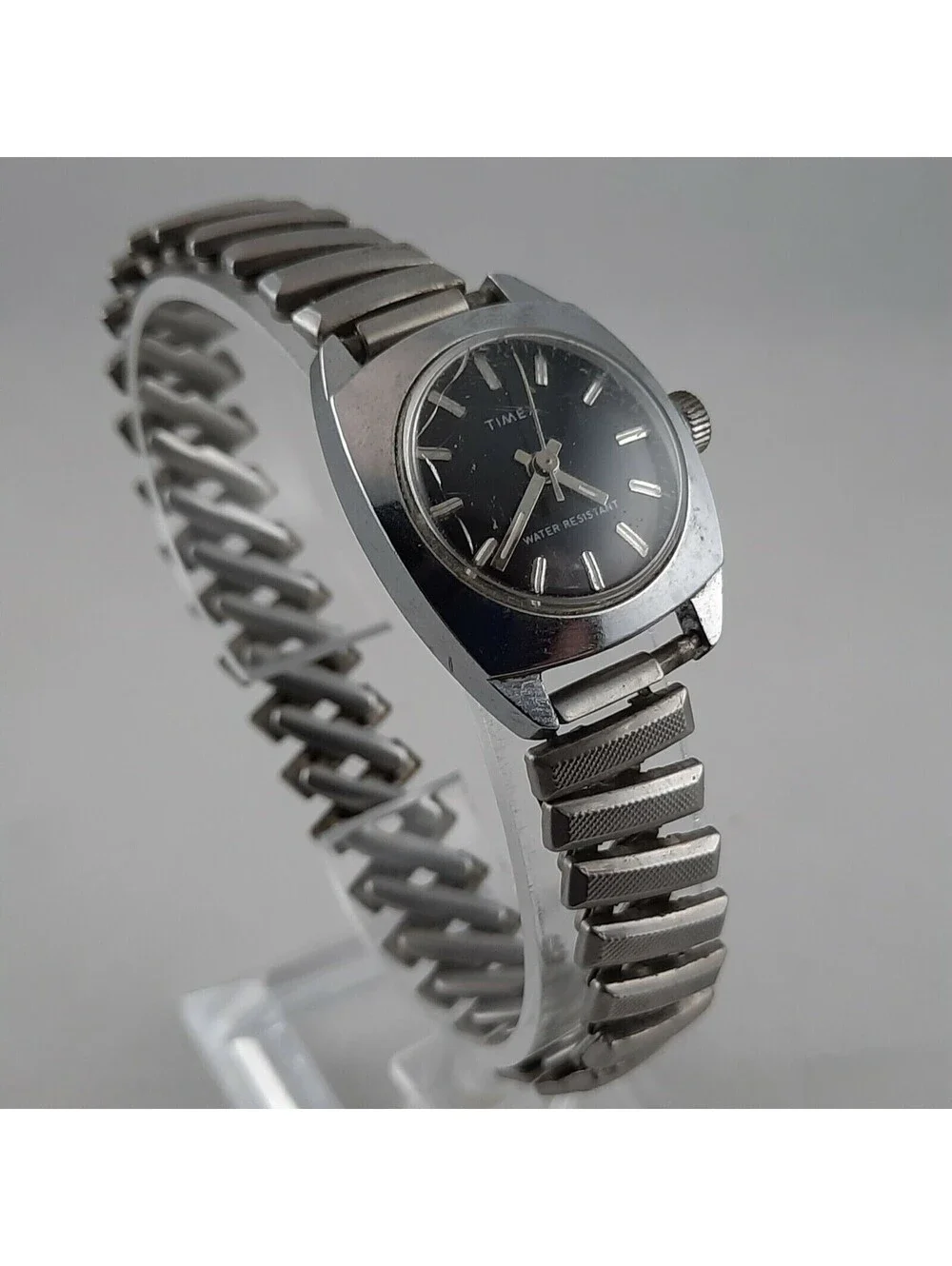 Vintage Timex Mechanical Watch Women Water Resistant For Parts Or Repair